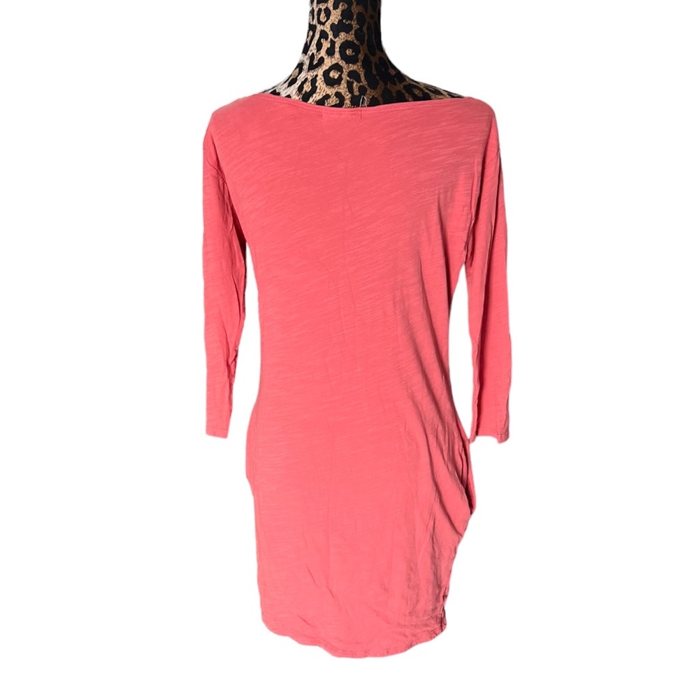 Sundry Tight Fitting 3/4 Sleeve Summer Dress Pockets Size 3 cotton blend.